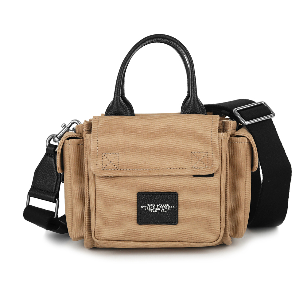 MARC JACOBS Handbag The Mini Tool Box Leather Beige - Picture 2 of 9